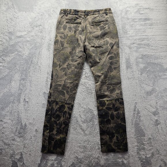 Pilcro and the Letterpress Anthropologie Hyphen Floral Chino Size 26 Stretch - Picture 2 of 11